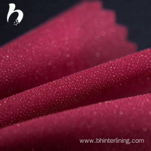 polyester woven garment fusing interlining fabric